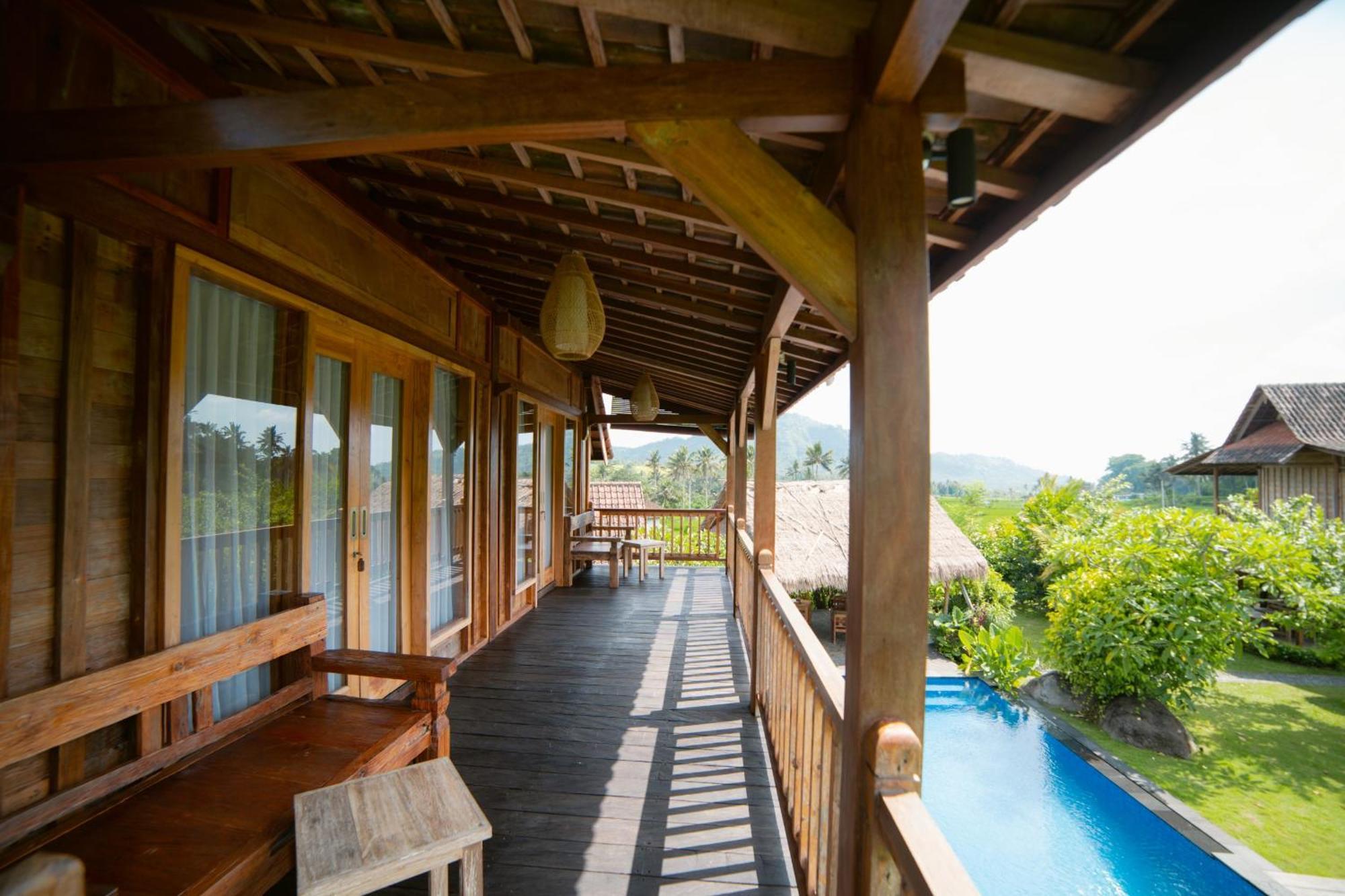 Kubu Sakian Villa And Restaurant Sidemen Silebeng Екстер'єр фото