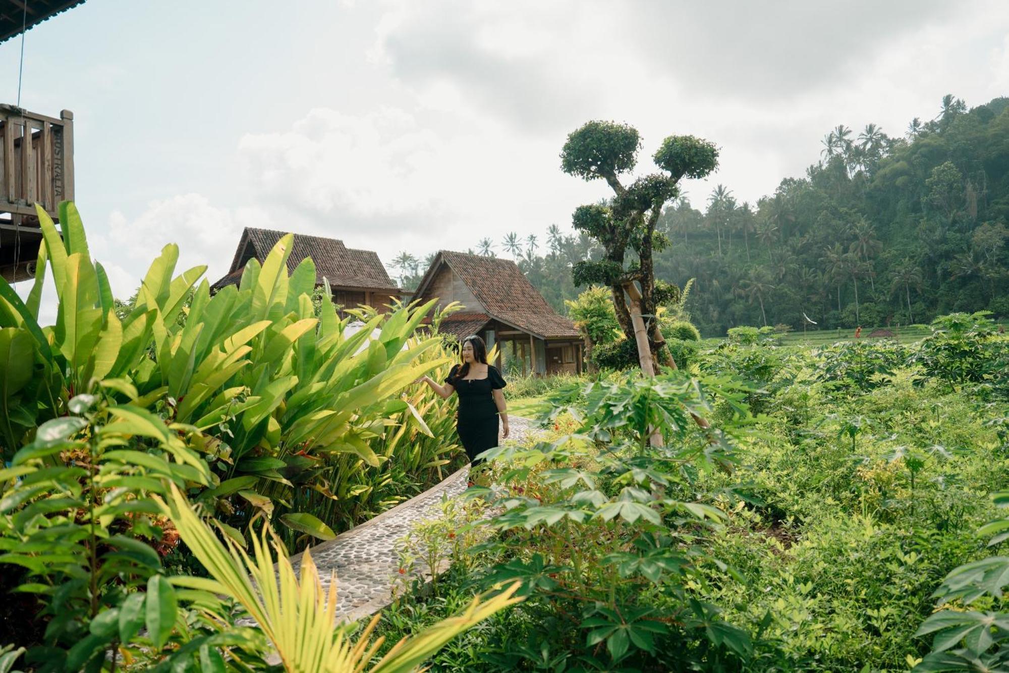 Kubu Sakian Villa And Restaurant Sidemen Silebeng Екстер'єр фото