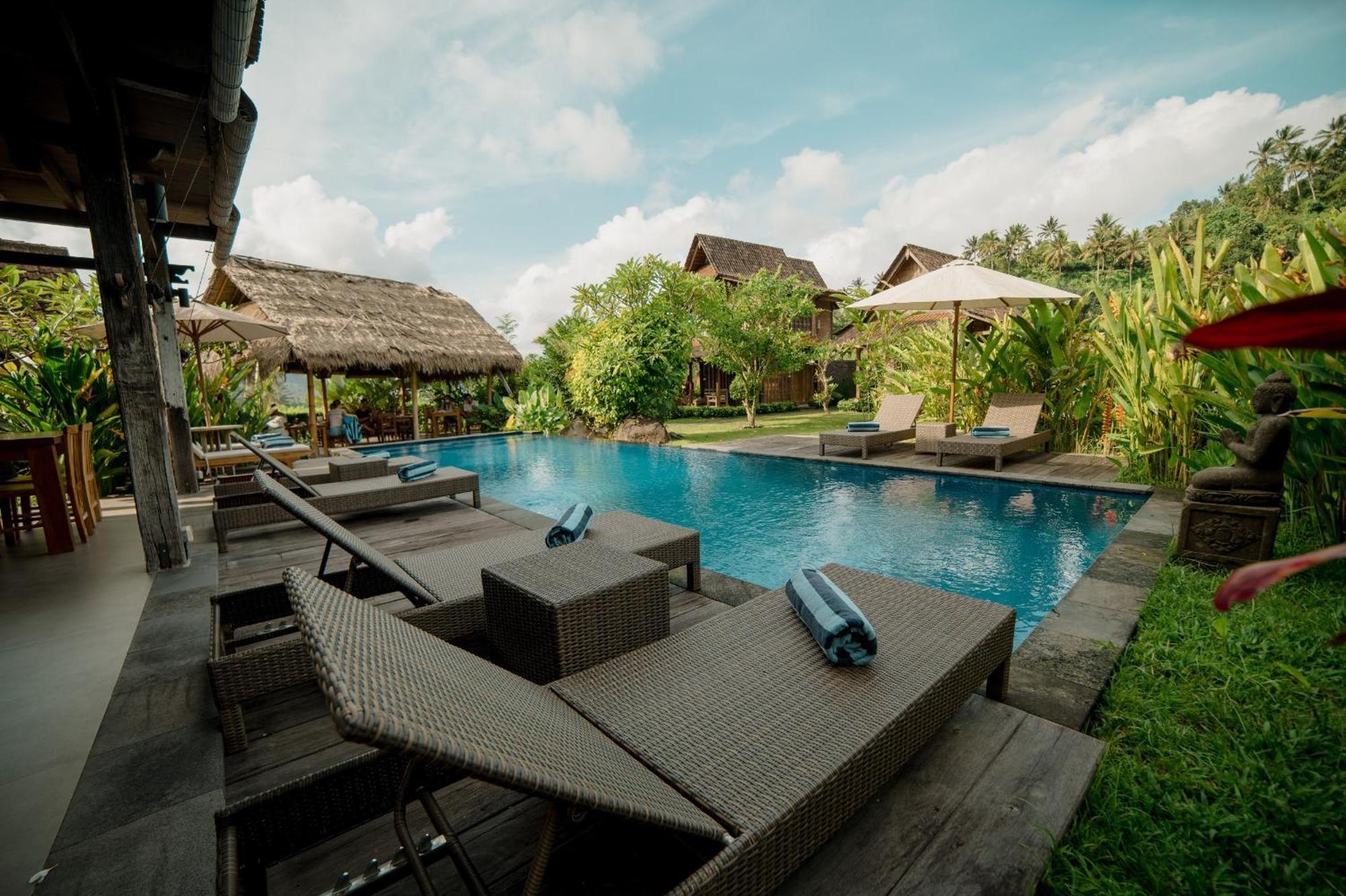 Kubu Sakian Villa And Restaurant Sidemen Silebeng Екстер'єр фото