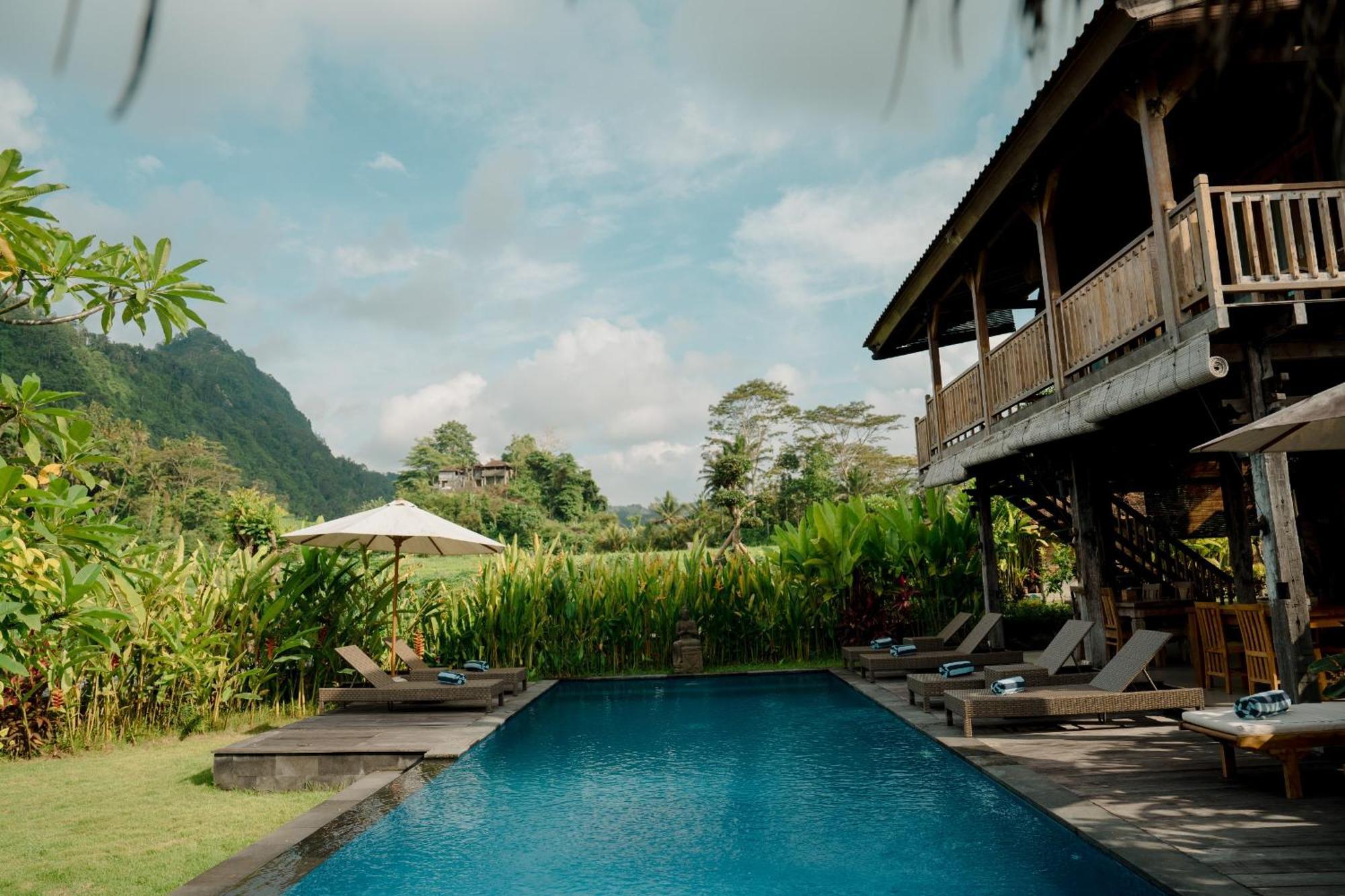 Kubu Sakian Villa And Restaurant Sidemen Silebeng Екстер'єр фото