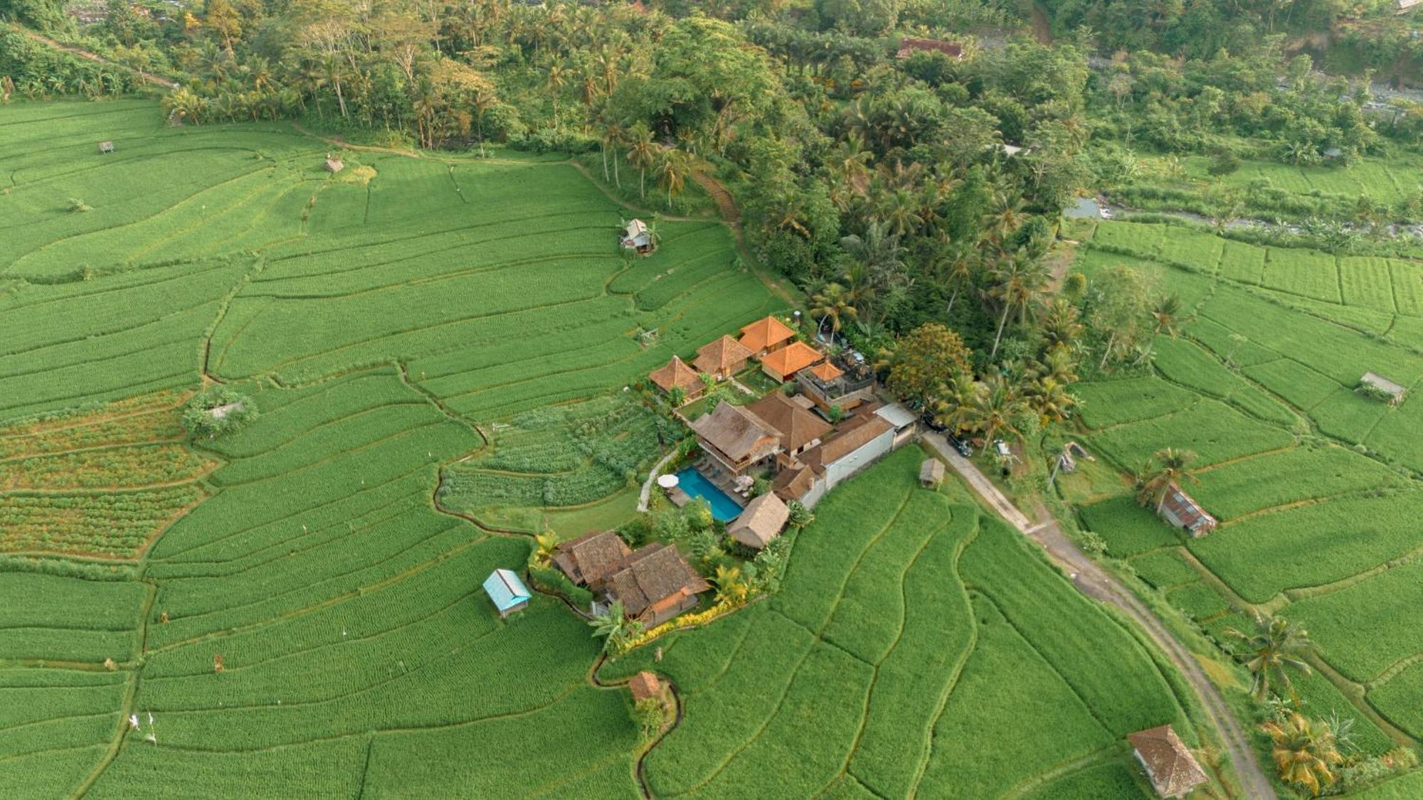 Kubu Sakian Villa And Restaurant Sidemen Silebeng Екстер'єр фото